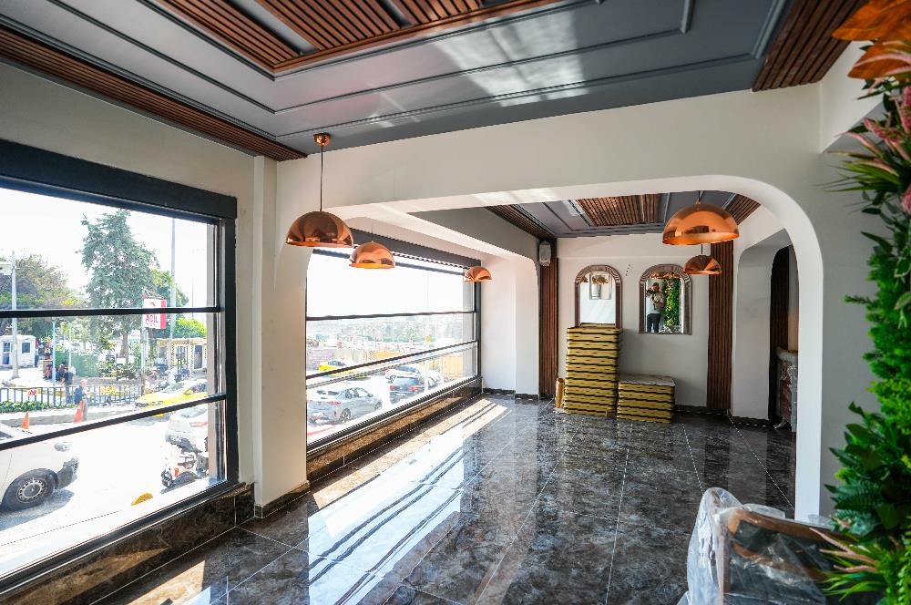 YOĞUN YAYA TRAFİĞİ OLAN CADDE ÜZERİ KULLANIMA HAZIR 250 M2 CAFE