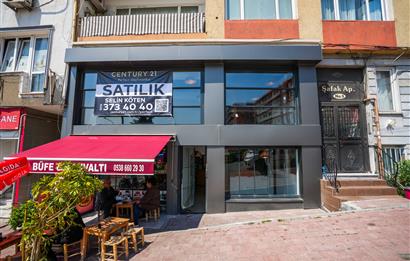 YOĞUN YAYA TRAFİĞİ OLAN CADDE ÜZERİ KULLANIMA HAZIR 250 M2 CAFE
