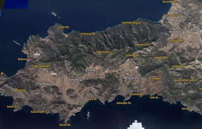 DATÇA CUMALIDA KADASTRAL YOLU OLAN 1.205 M2 BADEMLİK