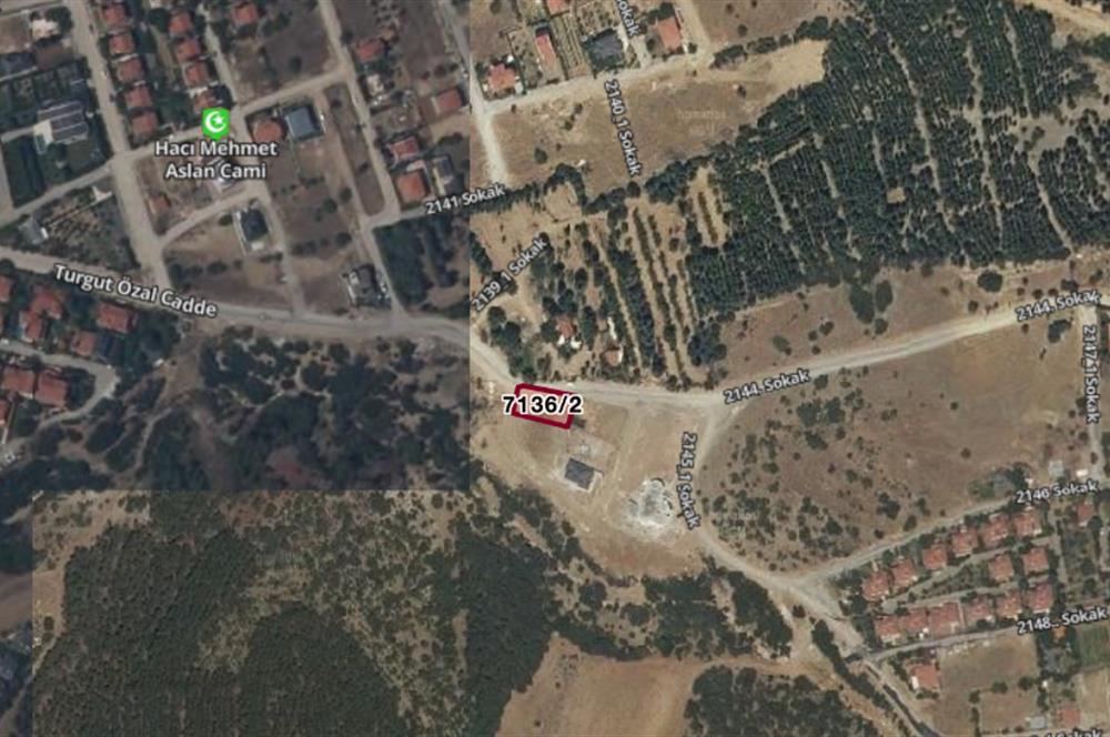 DENİZLİ CANKURTARAN'DA SATILIK KÖŞE PARSEL