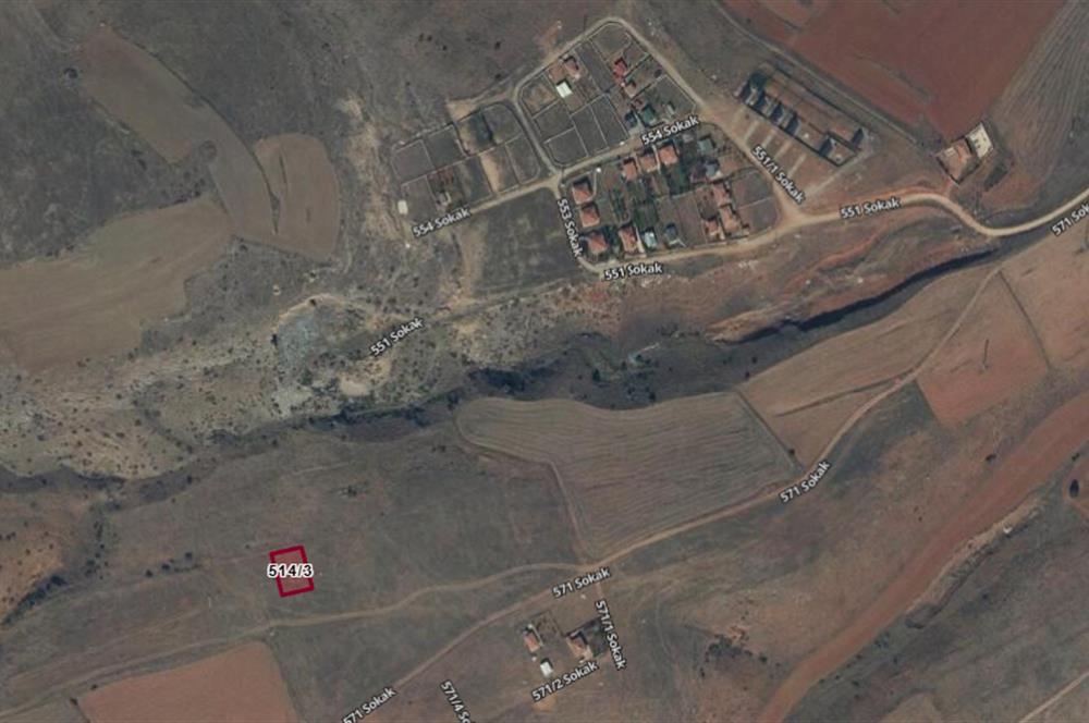 KIRŞEHİR MERKEZ ÖZBAĞ'DA YATIRIMLIK 600 m2 ARSA