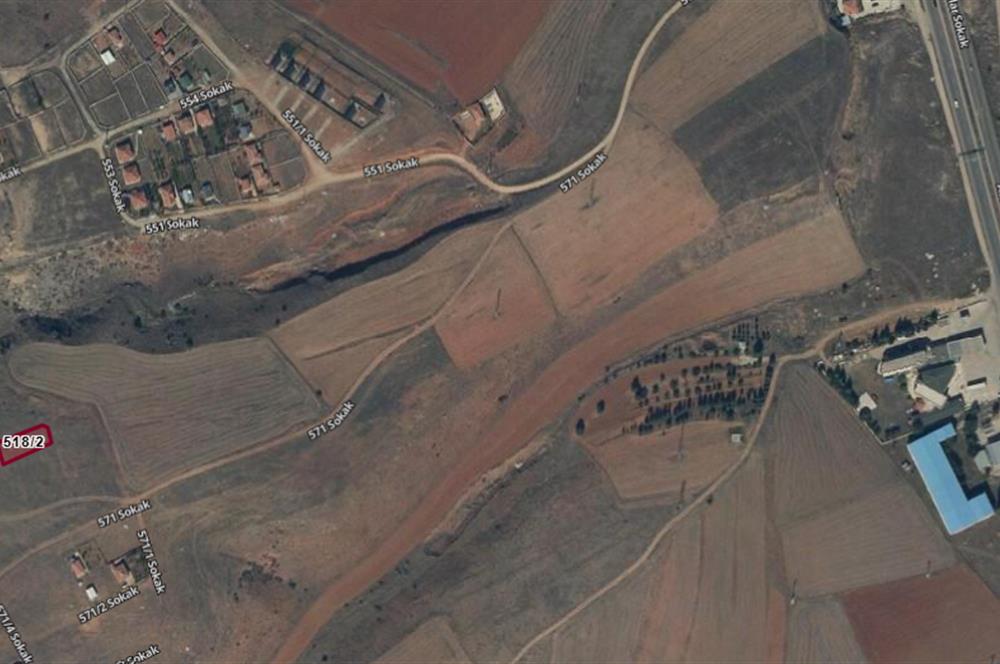 KIRŞEHİR MERKEZ ÖZBAĞ'DA YATIRIMLIK 592 m2 ARSA