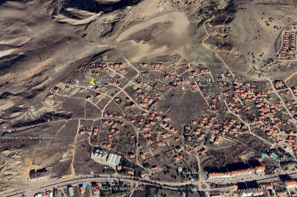 CENTURY21|NEXAR'DAN ANKARA AYAŞ HACIRECEP'TE SATILIK İMARLI ARSA