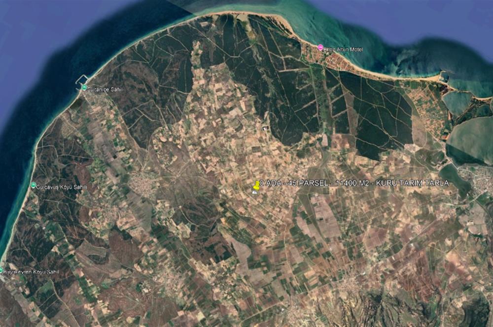 CENTURY21|NEXAR'DAN EDİRNE ENEZ SULTANİÇE- SATILIK 11400m2 TARLA