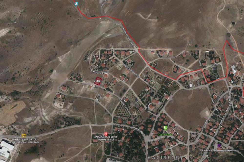 CENTURY21|NEXAR'DAN ANKARA AYAŞ HACIRECEP'TE SATILIK İMARLI ARSA