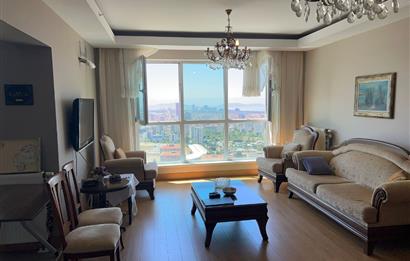Century 21 Neo' dan satılık, Ataşehir SKY TOWERS deniz manzaralı 2+1 lüks daire