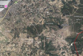 ÇANAKKALE LAPSEKİ ADATEPE'DE 3.473 m2 YATIRIMLIK TARLA