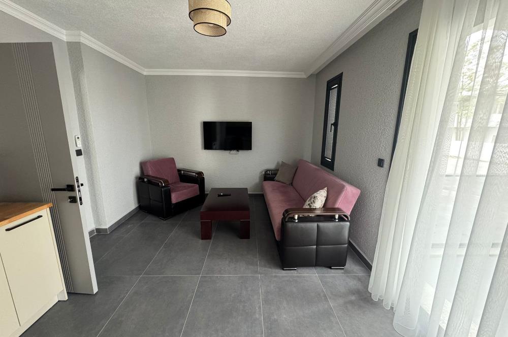 Yahşi Denize 50 m mesafede Eşyalı Kiralık Daire