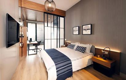 NİDAPARK KÜÇÜKYALI BÜYÜKADA ETABINDA DENZ MANZARALI SATILIK 3+1 DAİRE