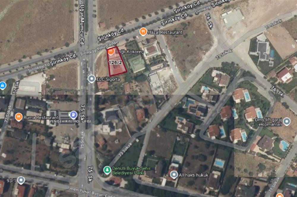 Yenişehir Koşu Yolu Cadde Üzeri Satılık Ticari İşletme ve Arsası