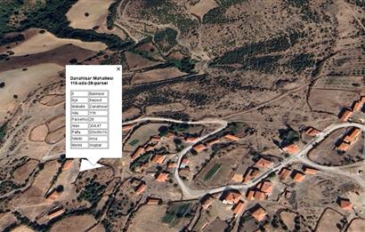 CENTURY21 BAL'DAN KEPSUT DANAHİSAR DA SATILIK VİLLA ARSASI