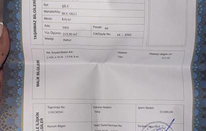 kandıra bucaklı  da bahce