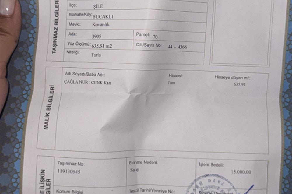 kandıra bucaklı  da bahce