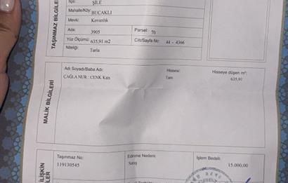 kandıra bucaklı  da bahce