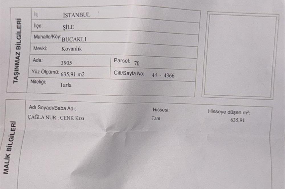 kandıra bucaklı  da bahce