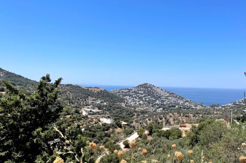 Bodrum Yalıkavak Deniz Manzaralı İmarlı satılık Arsa