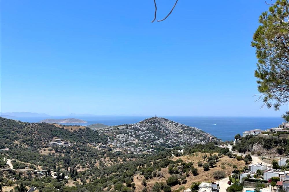 Bodrum Yalıkavak Deniz Manzaralı İmarlı satılık Arsa