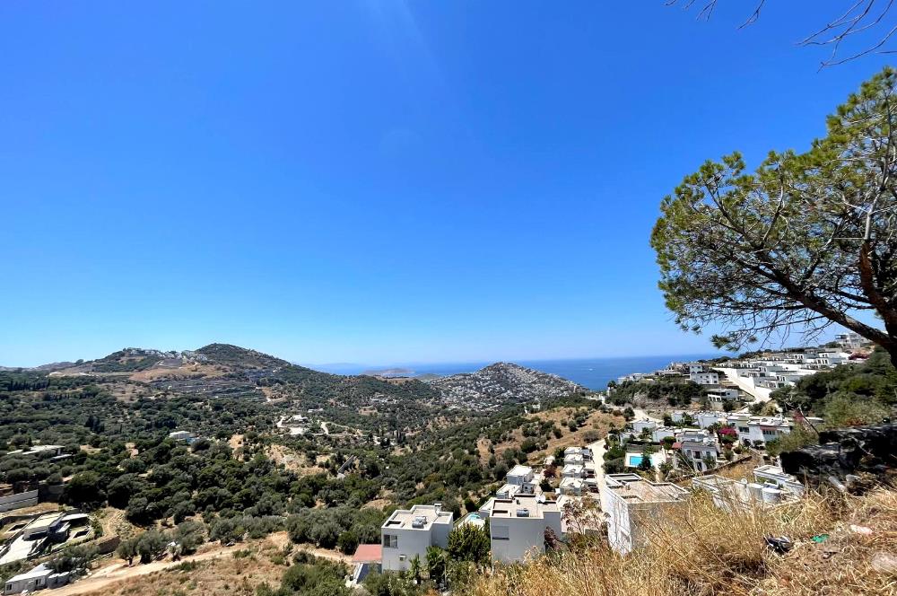 Bodrum Yalıkavak Deniz Manzaralı İmarlı satılık Arsa