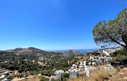 Bodrum Yalıkavak Deniz Manzaralı İmarlı satılık Arsa