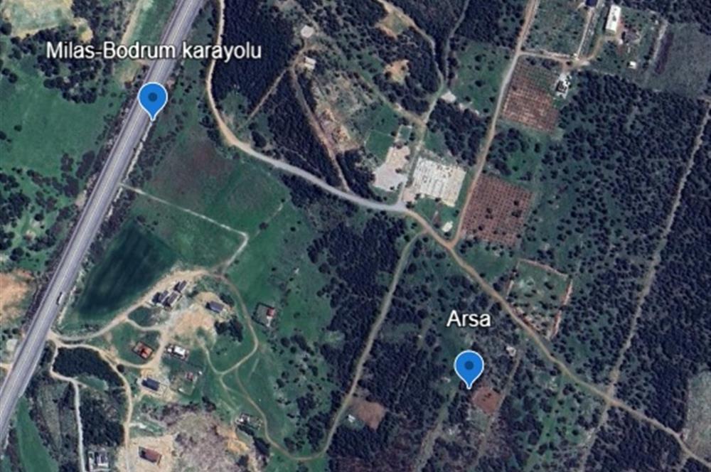 Didim Akyeniköy Akarkuyu'da Villa imarlı Arsa.