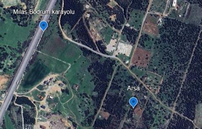Didim Akyeniköy Akarkuyu'da Villa imarlı Arsa.