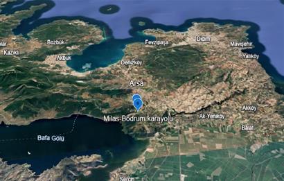 Didim Akyeniköy Akarkuyu'da Villa imarlı Arsa.