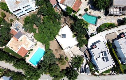 Gökçebel'de 4 daire veya 2 Villa'lık Deniz Manzaralı Satılık Arsa 