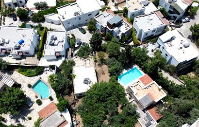 Gökçebel'de 4 daire veya 2 Villa'lık Deniz Manzaralı Satılık Arsa 
