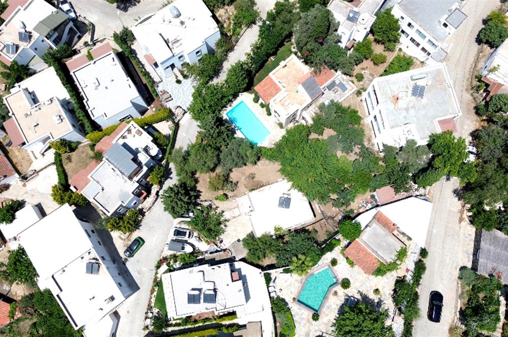 Gökçebel'de 4 daire veya 2 Villa'lık Deniz Manzaralı Satılık Arsa 