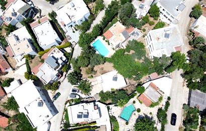 Gökçebel'de 4 daire veya 2 Villa'lık Deniz Manzaralı Satılık Arsa 