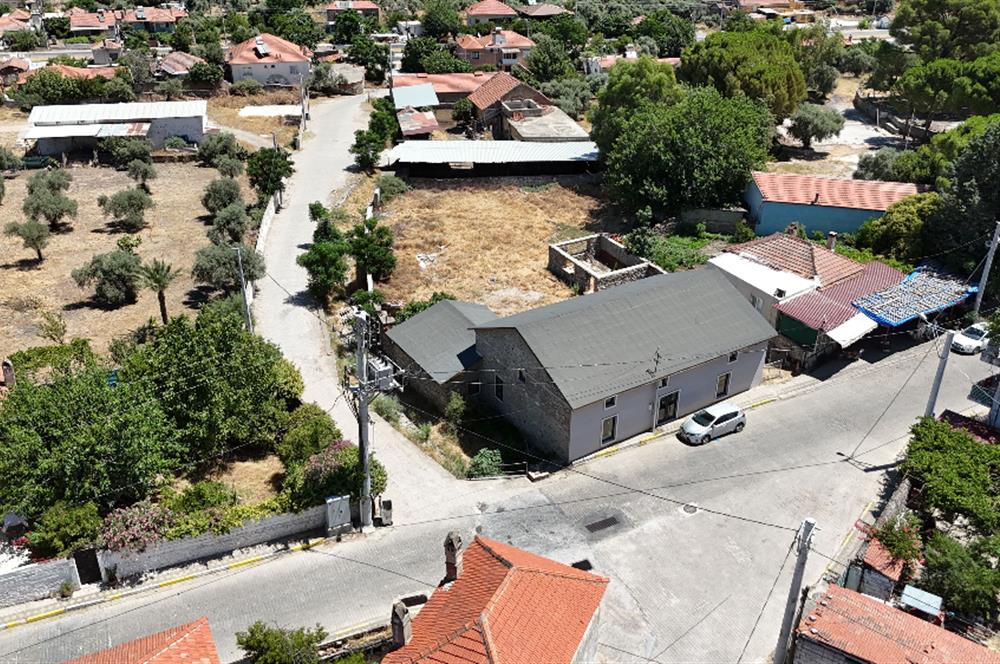 Milas Bafa 1369 m2 Arazi İçinde Kargır Zeytinyağı Fabrikası