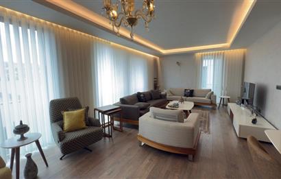 FEMA GARDEN SİTESİNDE FULL EŞYALI 3+1 ÇATI DUBLEKS