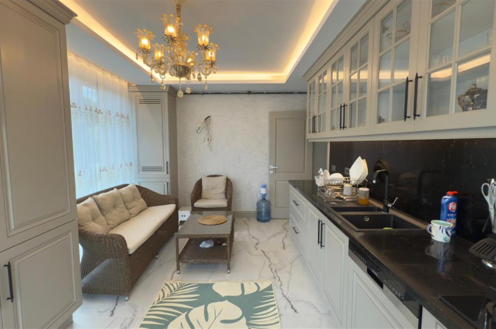 FEMA GARDEN SİTESİNDE FULL EŞYALI 3+1 ÇATI DUBLEKS