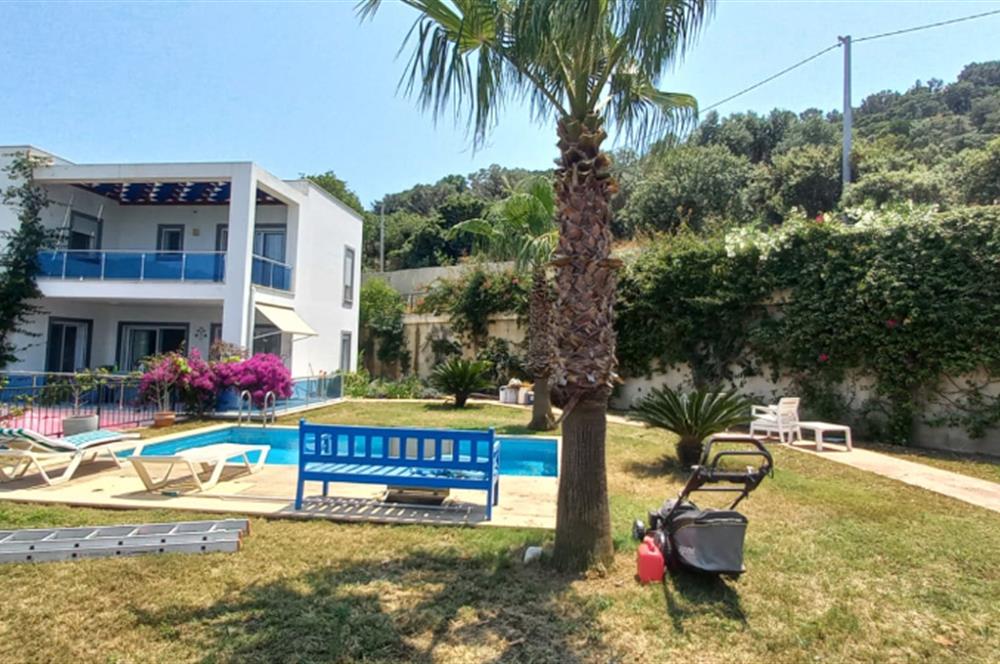 Yalıkavak Geriş yaz donemi 3,5 ay kiralık mustakil, havuzlu dubleks