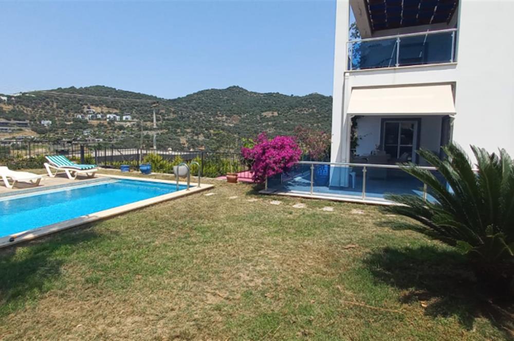 Yalıkavak Geriş yaz donemi 3,5 ay kiralık mustakil, havuzlu dubleks