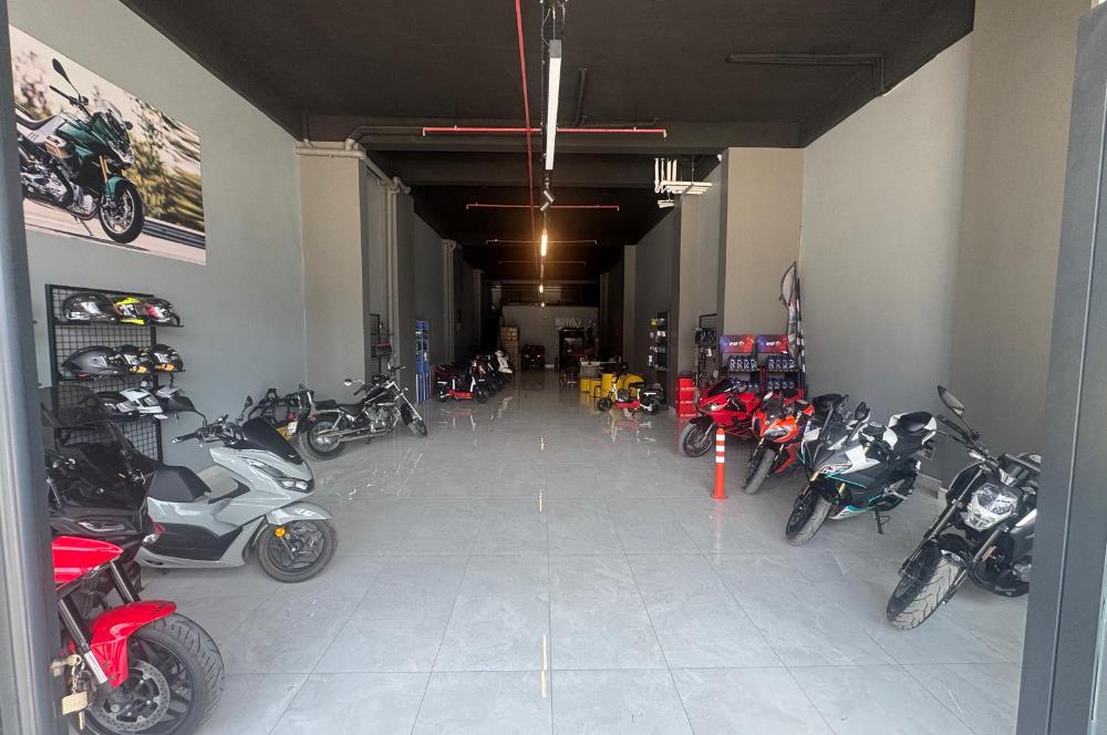 GÖLBAŞI HAYMANA YOLU'NDA İÇİ FULL YAPILI DEVREN KİRALIK 250 m2 DÜKKAN