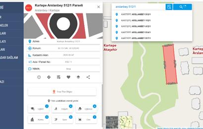 CENTURY2 NEODAN KARTEPE ARSLANBEYDE KONUT İMARLI ARSA