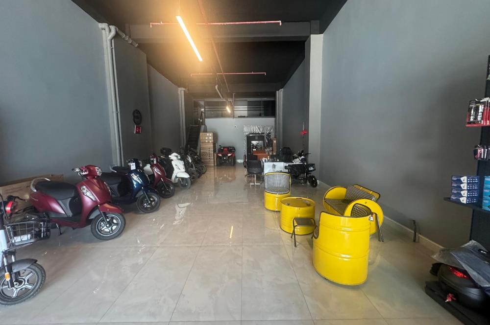 GÖLBAŞI HAYMANA YOLU'NDA İÇİ FULL YAPILI DEVREN KİRALIK 250 m2 DÜKKAN