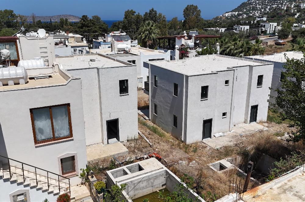 Gümüşlük Çukurbük Halk Plajına 500m Yürüme Yakınlığında Müstakil Havuzlu Yeni Dubleks 3+1 Villa