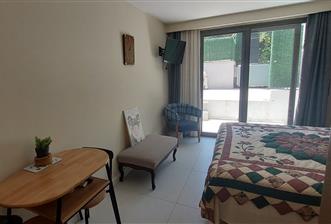 Bodrum-Gümbet'te havuzlu site içerisinde satılık stüdyo daire