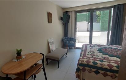 Bodrum-Gümbet'te havuzlu site içerisinde satılık stüdyo daire