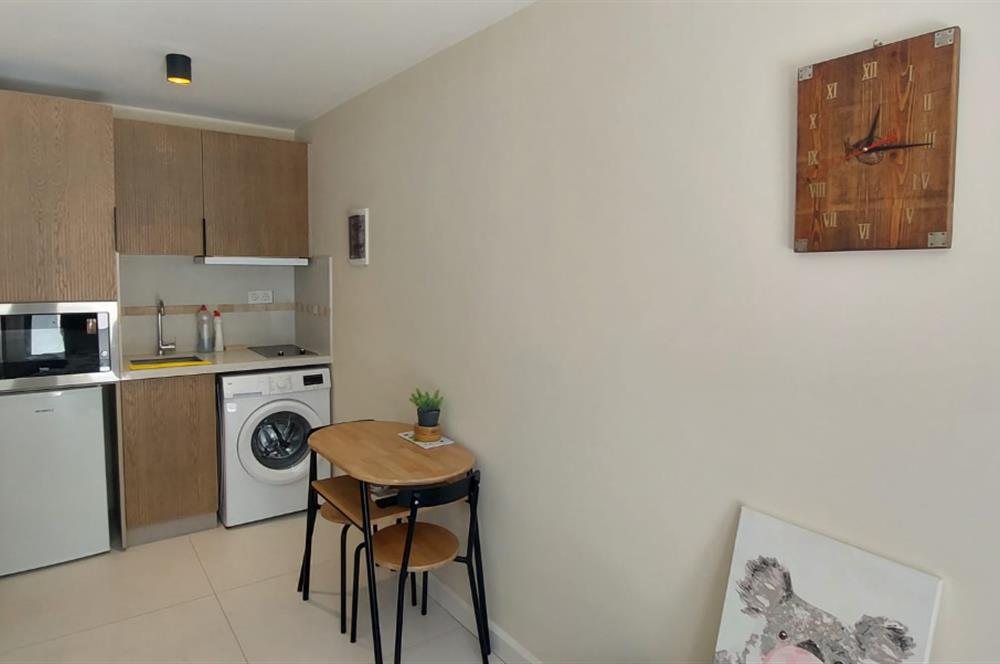 Bodrum-Gümbet'te havuzlu site içerisinde kiralık stüdyo daire
