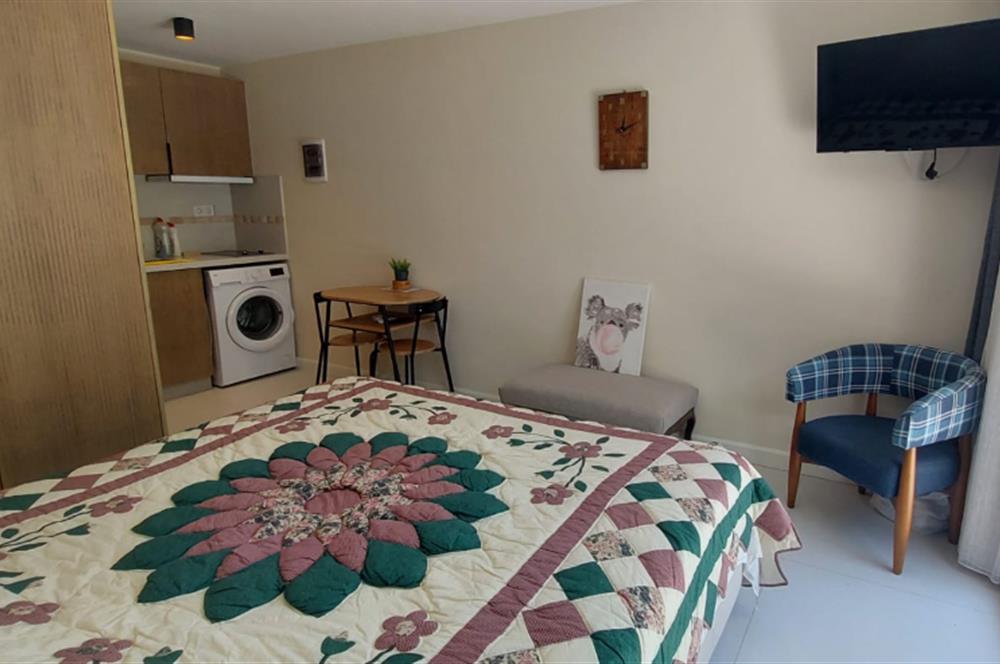Bodrum-Gümbet'te havuzlu site içerisinde satılık stüdyo daire