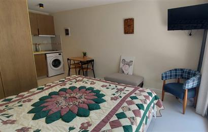 Bodrum-Gümbet'te havuzlu site içerisinde satılık stüdyo daire