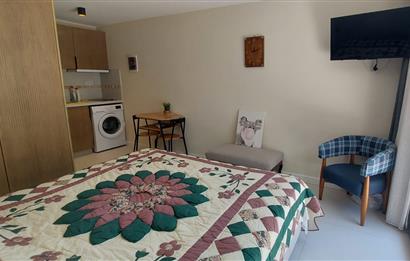 Bodrum-Gümbet'te havuzlu site içerisinde kiralık stüdyo daire