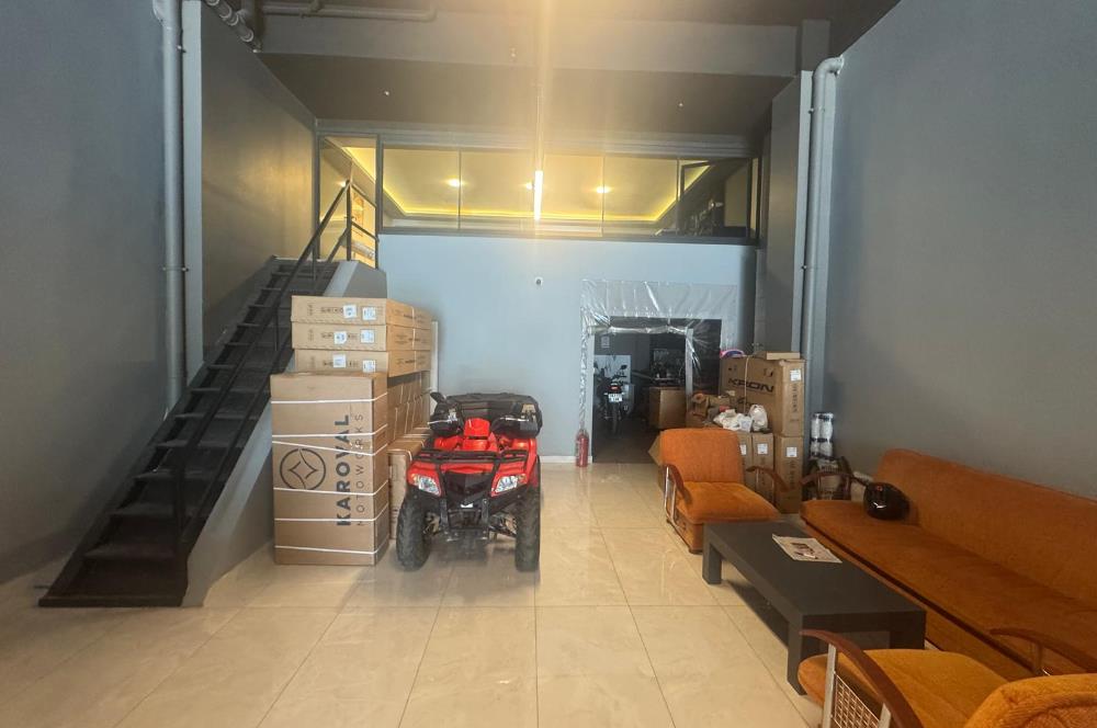 GÖLBAŞI HAYMANA YOLU'NDA İÇİ FULL YAPILI DEVREN KİRALIK 250 m2 DÜKKAN