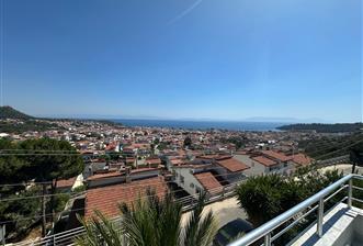 Özdere Çukuraltı'nda Eşsiz Deniz Manzaralı Köşe Villa
