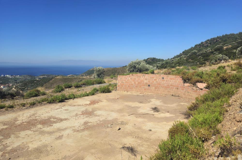 İzmir Özdere Cumhuriyet'te Full Deniz Manzaralı Satılık Tarla.