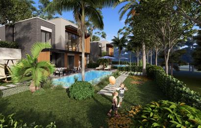 Projeden Satılık Müstakil Havuzlu Modern Mimari 4+1 Villalar | Dereköy - Gümüşlük