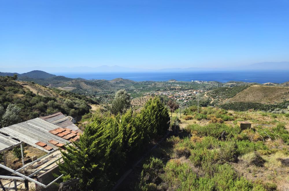 İzmir Özdere Cumhuriyet'te Full Deniz Manzaralı Satılık Tarla.